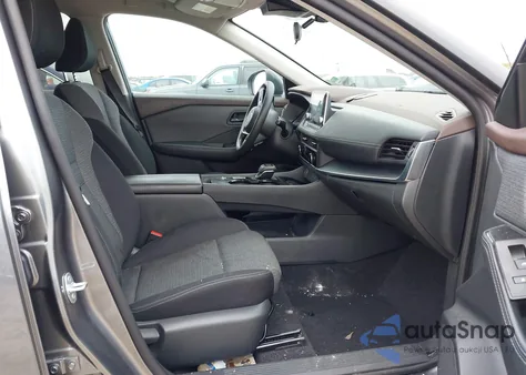 2021 Nissan Rogue S Fwd from USA, damaged, VIN 5N1AT3AA7MC719752